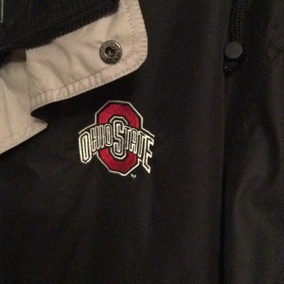 Black Men's Jacket with Embroidered Logo - Picture 4 of 7